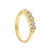 Bague 56 Demi alliance diamants 0,50 ct 58 Facettes 14330