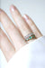 Ring Diamond and emerald lines ring 58 Facettes