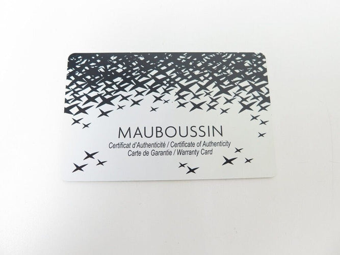 Bague 50 bague MAUBOUSSIN tu es le sel de ma vie t50 or blanc diamants 0.2ct 58 Facettes 252625