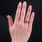 Bague 53 Bague améthyste tourmaline émeraude 58 Facettes 20-258