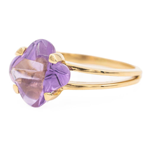 Bague 61 Cacharel Bague Or jaune Améthyste 58 Facettes 2307824CN