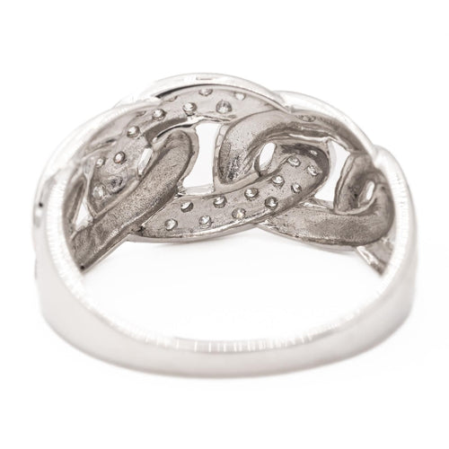 Bague 51 Bague Or blanc Diamant 58 Facettes 2360841CN