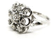 Bague 58 Bague Fleur Platine Diamant 58 Facettes 1875646CN