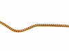 Necklace Curb link necklace Yellow gold 58 Facettes 1161949CD