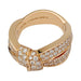 Ring 54 Chaumet ring, “Liens Séduction”, pink gold and diamonds. 58 Facettes 32252