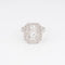 Bague Bague en platine et diamants 58 Facettes 1
