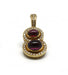 Pendant Finger size: 55.5 / Yellow / 750‰ Gold A&A Turner Pendant Amethysts and Diamonds 58 Facettes 180258R