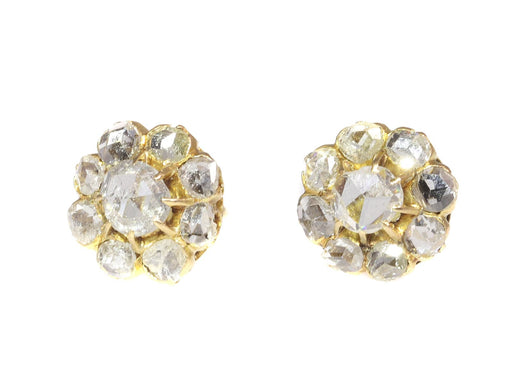 Boucles d'oreilles Clous d'oreilles en or, diamants 58 Facettes 20237-0101
