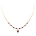 Necklace Necklace Yellow gold Ruby 58 Facettes 2414554CN