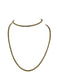 Gold Rope Mesh Chain Necklace 58 Facettes 20400000714