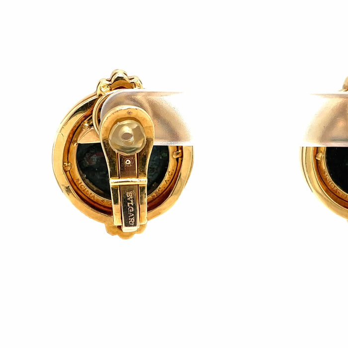 Boucles d'oreilles Bulgari Monete Boucles d'oreilles en or avec pièces anciennes rares 58 Facettes
