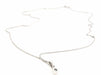 Collier Collier Chaîne + pendentif Or blanc Diamant 58 Facettes 06594CD