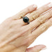 Ring 48 Pomellato ring, "Capri", pink gold, black diamonds and onyx. 58 Facettes 32445