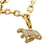Bracelet Bracelet Cartier en or jaune, 6 breloques, diamants, émeraudes et rubis. 58 Facettes 30849/55