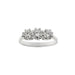 Bague 51 Bague trilogie Or blanc Diamants 58 Facettes 35813