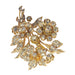 Brooch Gold diamond brooch 58 Facettes 22130-0001