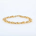 Bracelet Antique bracelet in ruby ​​gold and rose-cut diamonds 58 Facettes 21-534
