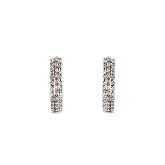 Boucles d'oreilles Boucles d'oreilles clous diamants 58 Facettes 29814