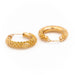 Earrings Creole earrings Yellow gold 58 Facettes 1763519CN