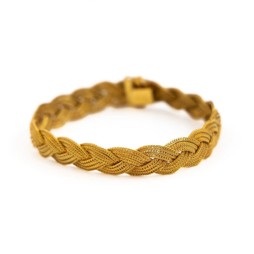 Bracelet Bracelet Tressé Or jaune 58 Facettes 1801294CN