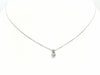 Collier Collier Chaîne + pendentif Or blanc Diamant 58 Facettes 579135RV