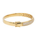 Bracelet Bracelet Jonc Or jaune Diamant 58 Facettes 578184CD