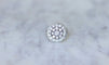 Bague 55 Bague ronde Or blanc Platine Diamants 58 Facettes