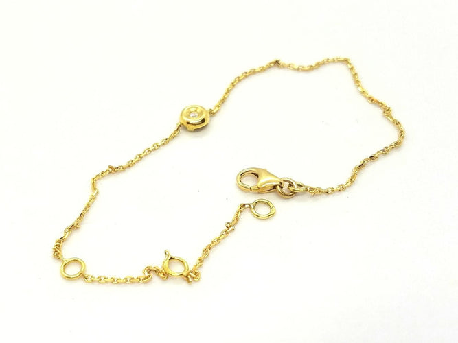 Bracelet Bracelet Or jaune Diamant 58 Facettes 578977RV