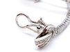 Earrings Pendant earrings White gold Diamond 58 Facettes 06117CD