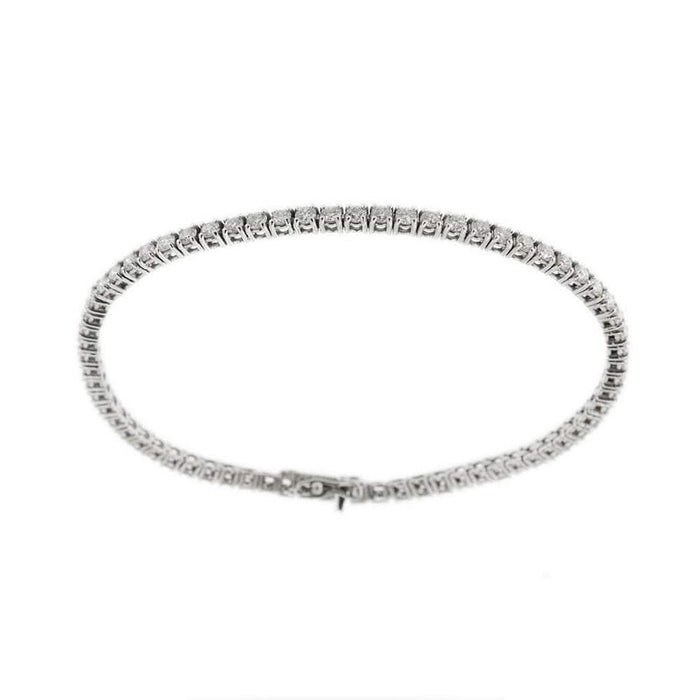 Broche Bracelet tennis diamants 3,40 ct 58 Facettes 6280
