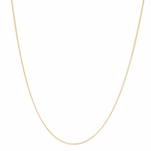 Collier Chaine gourmette or jaune 58 Facettes 13-084