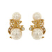 Boucles d'oreilles Boucles d'oreilles perles et diamants 58 Facettes 32421