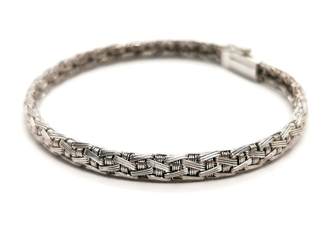 Bracelet Bracelet Or blanc 58 Facettes 1587792CN