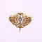 Broche Broche et/ou Pendentif ancien or 18k, Art Nouveau Diamants et Perle fine 58 Facettes