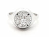 Bague 54 Bague Or blanc Diamant 58 Facettes 00779CN