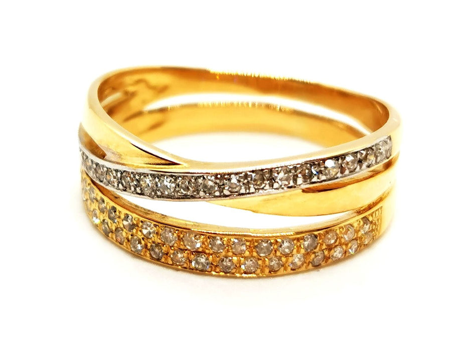 Bague 60 Bague Or jaune Diamant 58 Facettes 1292461CN