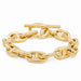 Bracelet Navy mesh bracelet Yellow gold 58 Facettes 2167842CN