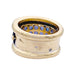 Ring 52 Poiray ring yellow gold, sapphires, diamonds. 58 Facettes 32679