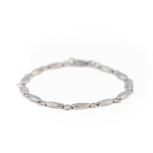 Bracelet Bracelet Or blanc Diamant 58 Facettes 1984321CN