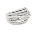 Bague 53 Bague Messika "Meli-Melo" en or blanc et diamants. 58 Facettes 31075