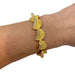 Bracelet Bracelet en or jaune et diamants. 58 Facettes 31269