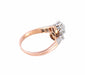 Ring “TOI & ME” GOLD & PLATINUM RING 58 Facettes BO/220128