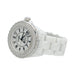 Chanel Watch "J12" white ceramic, diamonds. 58 Facettes 31692