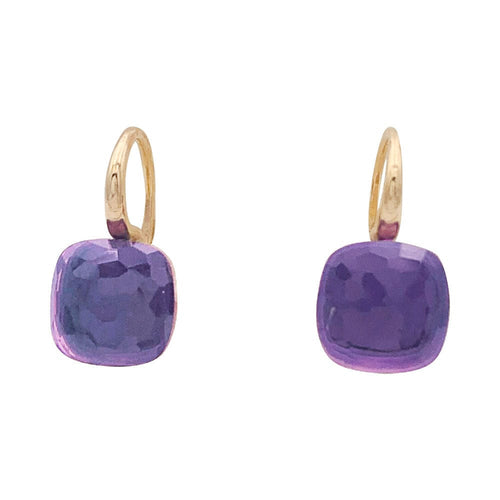 Boucles d'oreilles Boucles d'oreilles Pomellato, "Nudo Classic", deux ors et améthystes. 58 Facettes 32849