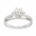 Ring 50 Solitaire Ring White Gold Diamond 58 Facettes 2537614CN