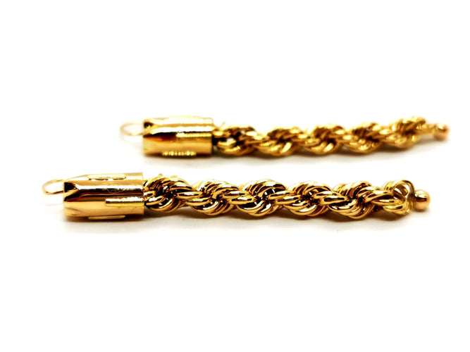 Boucles d'oreilles Boucles d'oreilles Pendants Or jaune 58 Facettes 1171407CD