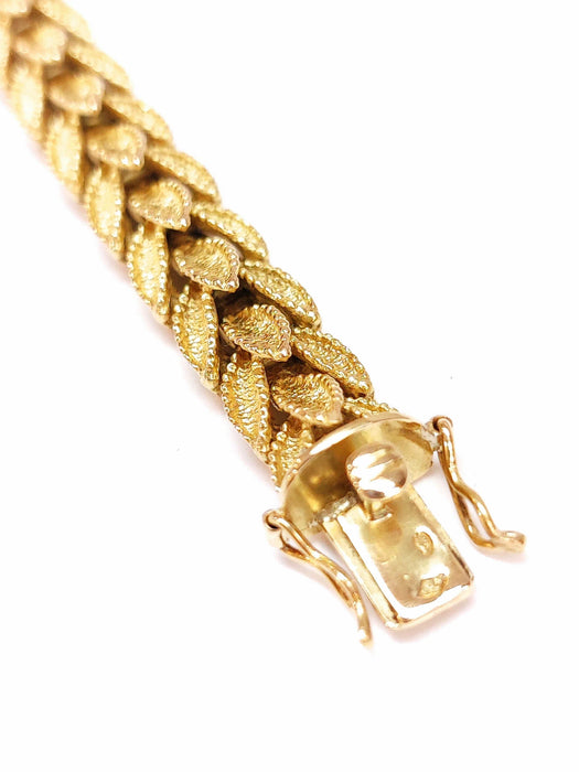 Bracelet Bracelet or 18K 58 Facettes BracFeuil.916