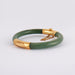 Bracelet Old jade & gold bracelet 58 Facettes