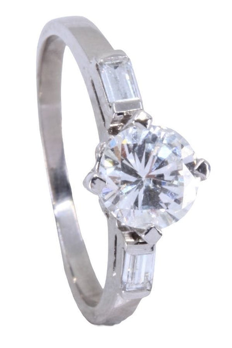 Bague 52 SOLITAIRE DIAMANTS 0.92 CARAT 58 Facettes 070331