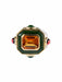 Ring 53 Chanel- Citrine, Jade and Yellow Gold Signet Ring 58 Facettes